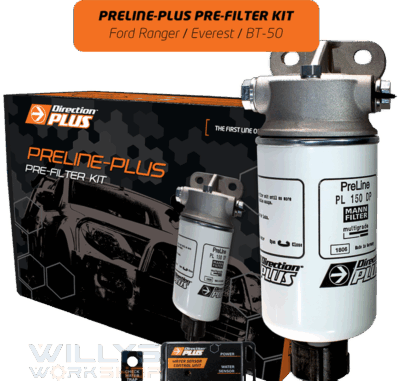 Preline-Plus Pre-Filter Kit for Ford Ranger / Everest / BT-50
