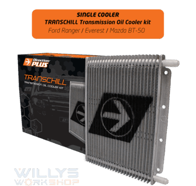 Single Cooler Transchill Transmission Oil Cooler Kit for Ford Ranger / Everest / Mazda BT-50