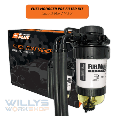 Direction Plus Fuel Manager Pre-Filter Kit for Isuzu D-Max / MU-X