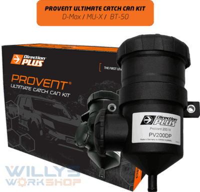 Provent Ultimate Catch Can Kit DMAX / MUX / BT-50 (PV645DPK)