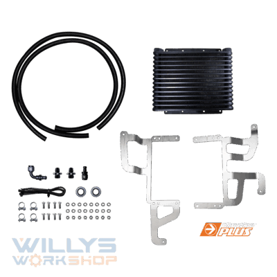 Transchill Arctic Black Transmission Cooler Kit for DMAX / BT-50 3.0L 4JJ1 (TCB601DPK)