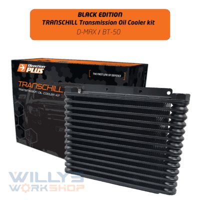Transchill Black Edition Transmission Oil Cooler Kit for D-MAX / BT-50