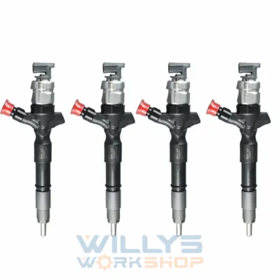 Set of Four Fuel Injectors