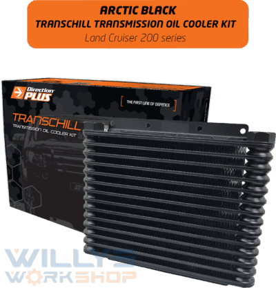 Transchill Arctic Black Transmission Cooler Kit Landcruiser 200 Series (TCB615DPK)