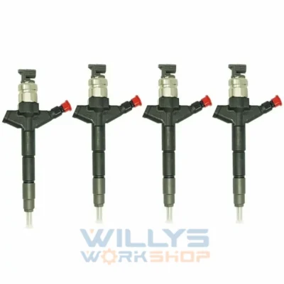 Nissan Navara D40 / Pathfinder R51 YD25DDTi Diesel Fuel Injector Set x4 (10-14)