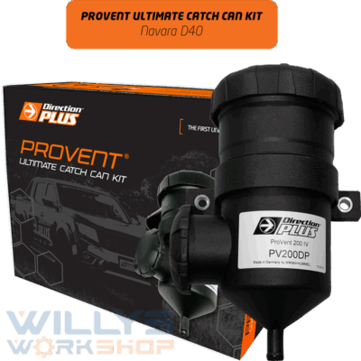 Provent Ultimate Catch Can Kit Nissan Navara D40 (PV618DPK)