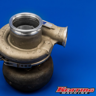 Keating Machine - 4 Weld On to 3.5 V-band Turbo Inlet Flange