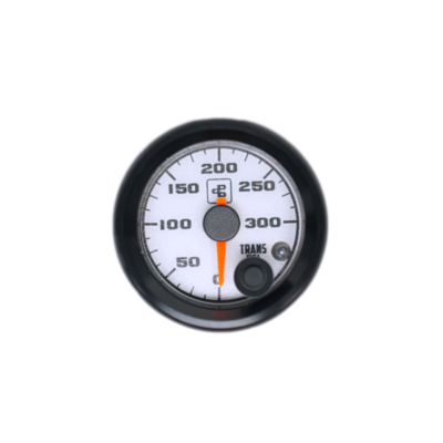 Power Driven Diesel - 300 PSI Transmission Line Pressure Gauge (with warning) (2-1/16) (White)