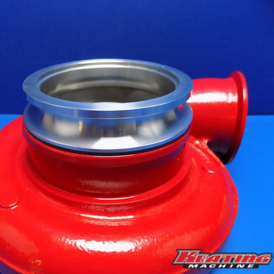 Keating Machine - 5 Weld On to 4 V-band Turbo Inlet Flange
