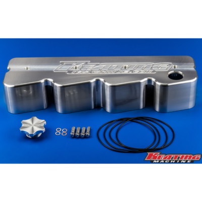 Keating Machine - 4BT Billet Valve Cover fits Cummins Notched for Stock Lines