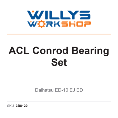 ACL Conrod Bearing Set | Daihatsu ED-10 EJ ED