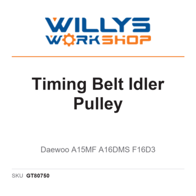 Timing Belt Idler Pulley | Daewoo A15MF A16DMS F16D3