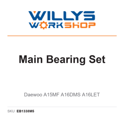 Main Bearing Set | Daewoo A15MF A16DMS A16LET