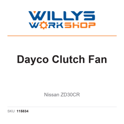 Dayco Clutch Fan | Nissan ZD30CR
