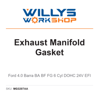 Exhaust Manifold Gasket | Ford 4.0 Barra BA BF FG 6 Cyl DOHC 24V EFI