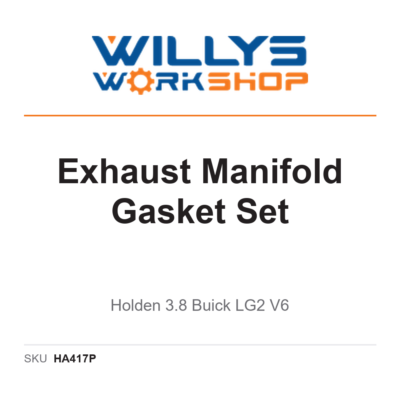 Exhaust Manifold Gasket Set | Holden 3.8 Buick LG2 V6