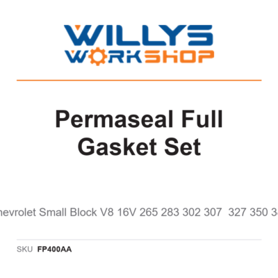 Permaseal Full Gasket Set | Chevrolet Small Block V8 16V 265 283 302 307 327 350 383