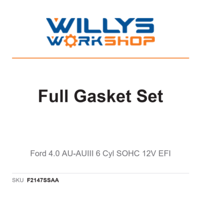 Full Gasket Set | Ford 4.0 AU-AUIII 6 Cyl SOHC 12V EFI