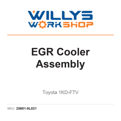Genuine EGR Cooler Assembly | Toyota 1KD-FTV