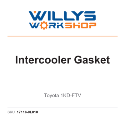 Genuine Intercooler Gasket | Toyota 1KD-FTV