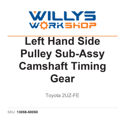 Genuine Left Hand Side Pulley Sub-Assy Camshaft Timing Gear | Toyota 2UZ-FE