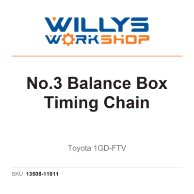 Genuine No.3 Balance Box Timing Chain | Toyota 1GD-FTV