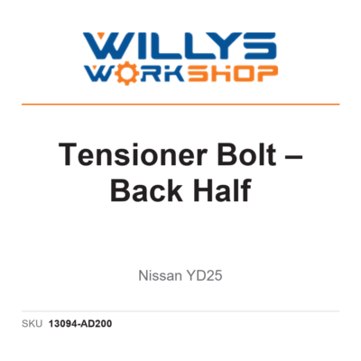 Genuine Tensioner Bolt – Back Half | Nissan YD25