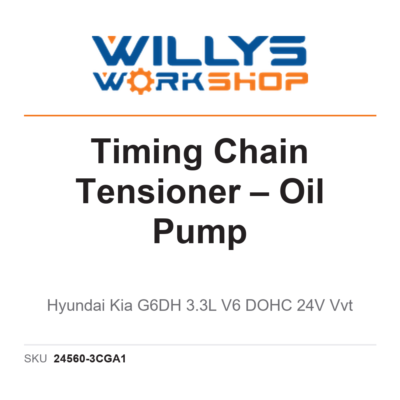 Genuine Timing Chain Tensioner – Oil Pump | Hyundai Kia G6DH 3.3L V6 DOHC 24V Vvt