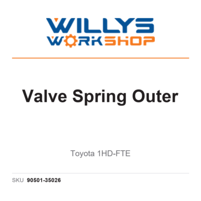 Genuine Valve Spring Outer | Toyota 1HD-FTE