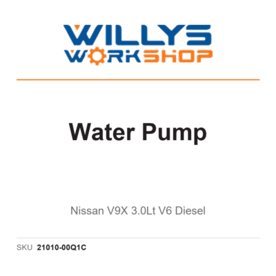 Genuine Water Pump | Nissan V9X 3.0Lt V6 Diesel