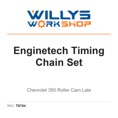 Enginetech Timing Chain Set | Chevrolet 350 Roller Cam Late