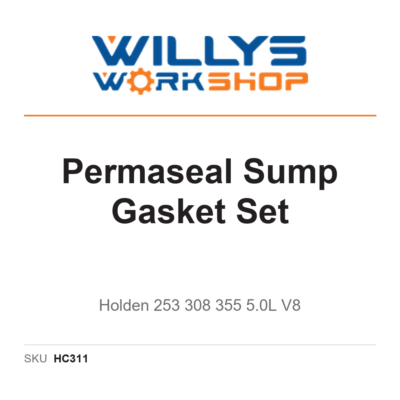 Permaseal Sump Gasket Set | Holden 253 308 355 5.0L V8