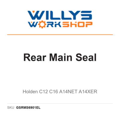 Rear Main Seal | Holden C12 C16 A14NET A14XER