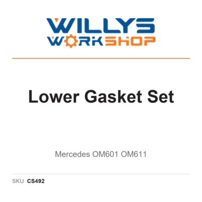 Lower Gasket Set | Mercedes OM601 OM611