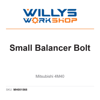 Genuine Small Balancer Bolt | Mitsubishi 4M40