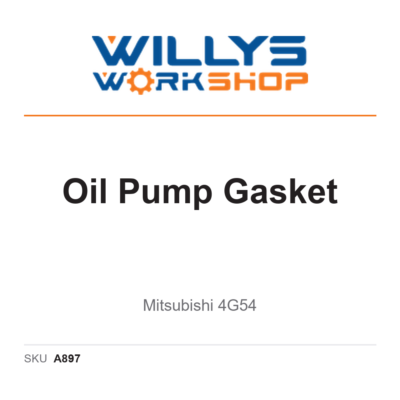 Oil Pump Gasket | Mitsubishi 4G54