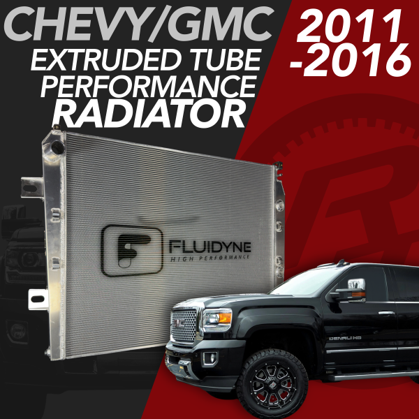 11-16-gm-rad-1-600x600-1 2011-2016 Chevy GMC 2500 3500 6.6L Duramax 5 Row Extruded Tube Aluminum Radiator