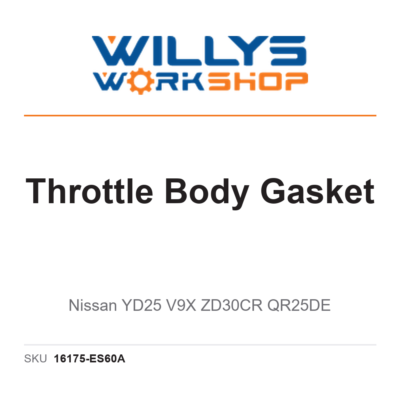 Genuine Throttle Body Gasket | Nissan YD25 V9X ZD30CR QR25DE