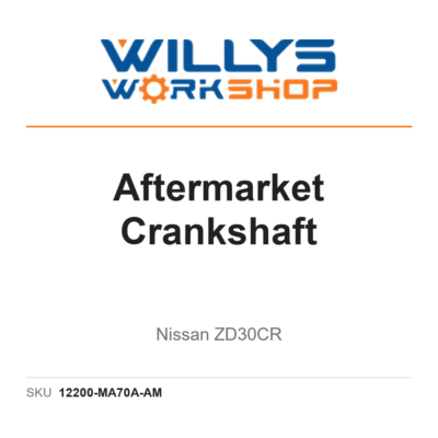 Aftermarket Crankshaft | Nissan ZD30CR