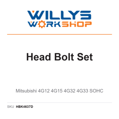 Head Bolt Set | Mitsubishi 4G12 4G15 4G32 4G33 SOHC