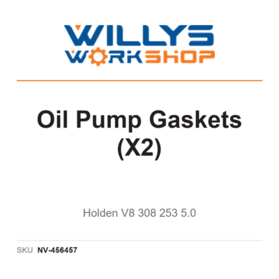 Oil Pump Gaskets (X2) | Holden V8 308 253 5.0
