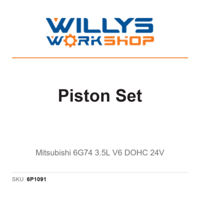 Piston Set | Mitsubishi 6G74 3.5L V6 DOHC 24V