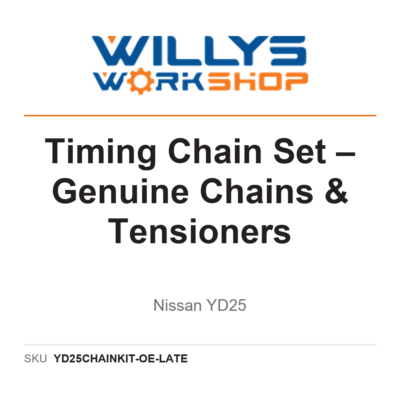 Timing Chain Set – Genuine Chains & Tensioners | Nissan YD25