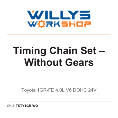 Timing Chain Set – Without Gears | Toyota 1GR-FE 4.0L V6 DOHC 24V