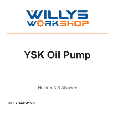 YSK Oil Pump | Holden 3.6 Alloytec