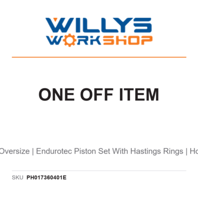 ONE OFF ITEM | 1.00mm Oversize | Endurotec Piston Set With Hastings Rings | Holden 173