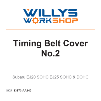 Genuine Timing Belt Cover No.2 | Subaru EJ20 SOHC EJ25 SOHC & DOHC