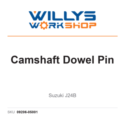 Genuine Camshaft Dowel Pin | Suzuki J24B