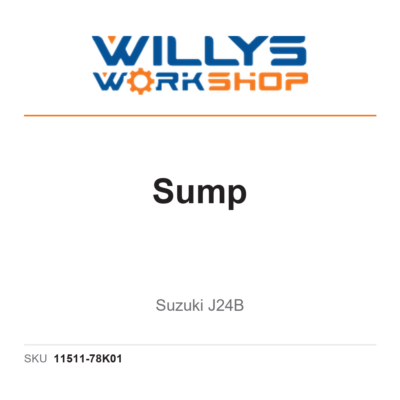 Genuine Sump | Suzuki J24B
