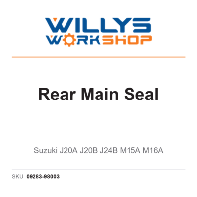 Genuine Rear Main Seal | Suzuki J20A J20B J24B M15A M16A